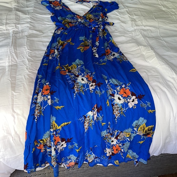 Band of Gipsies Tie Front Dress - Picture 2 of 5